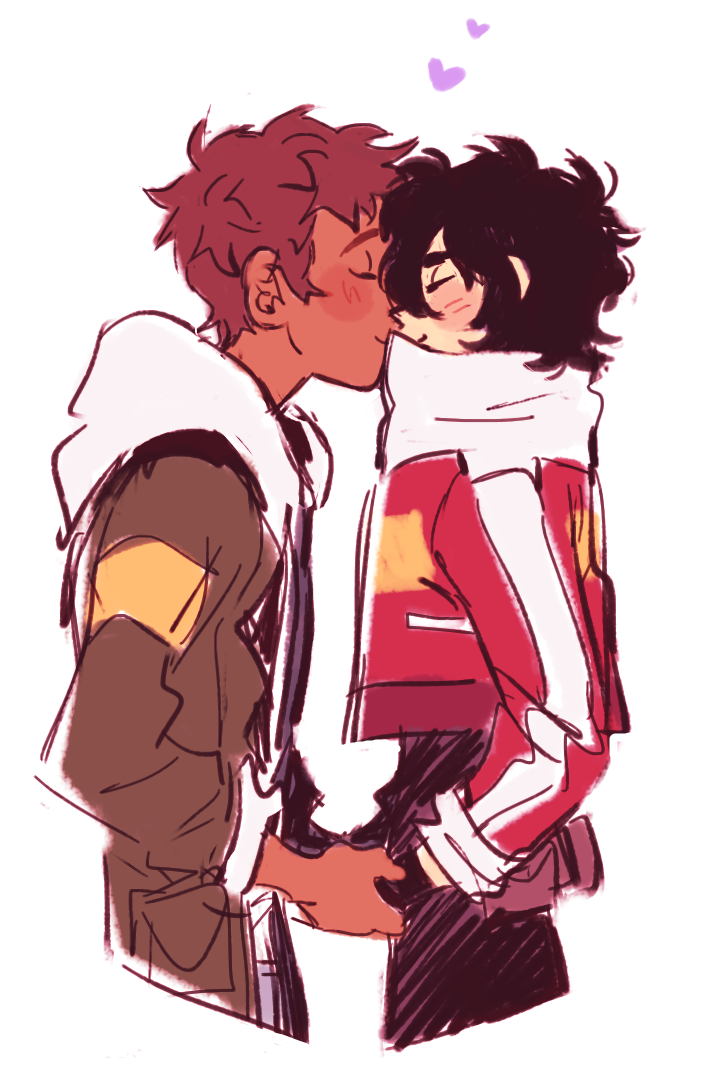 magzipan's tweet photo. i thought abt keith w/ his jacket zipped all the way up &amp; lance smooching him thru his collar n i had to draw it.... https://t.co/LGx6NRwFTd