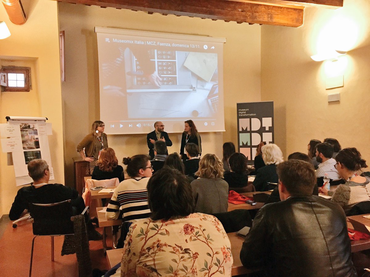 Giada, Elisa e <a href="/fek/">Federico Borreani</a> museomixer al <a href="/museocarlozauli/">Museo Carlo Zauli</a> raccontano il giorno 3 di #museomix16 tra crash test e prototipi #workshop #MDT17