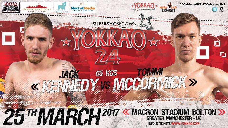 Also fighting on #Yokkao24 is Jack Kennedy who is set to go head-to-head against Tommi McCormick. The Tanko Team wish Jack the best of luck!