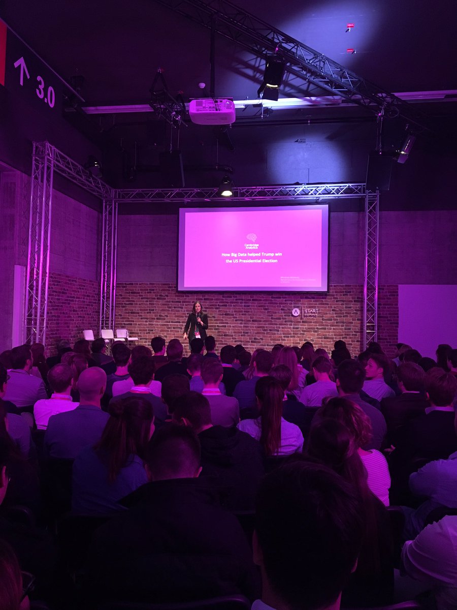 Figuring out how Trump became president of USA through Big Data #CambridgeAnalytica #STARTSummit