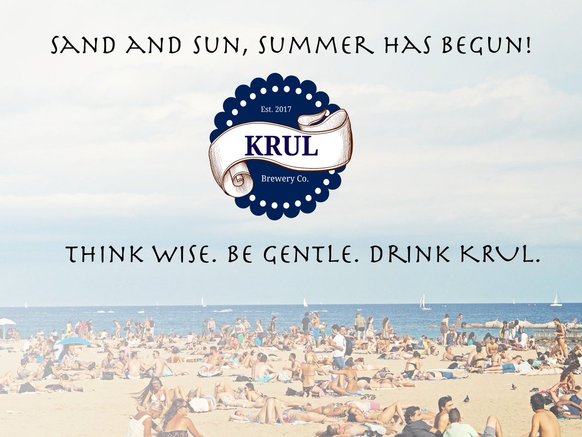 KrulBeer's tweet photo. Summer has started! #KRUL https://t.co/Dusm5wOj52