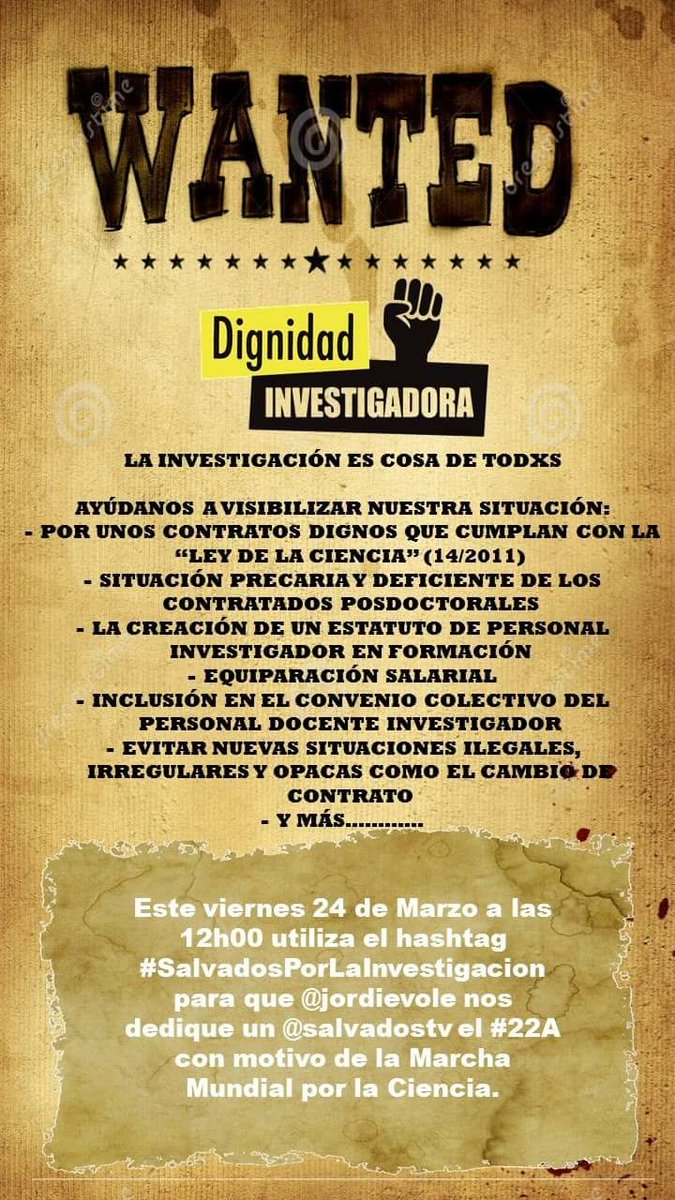 Quin_Dra's tweet photo. Por todos, porque se lo merecen
#SalvadosPorLaInvestigación https://t.co/uxMnxGgO4U