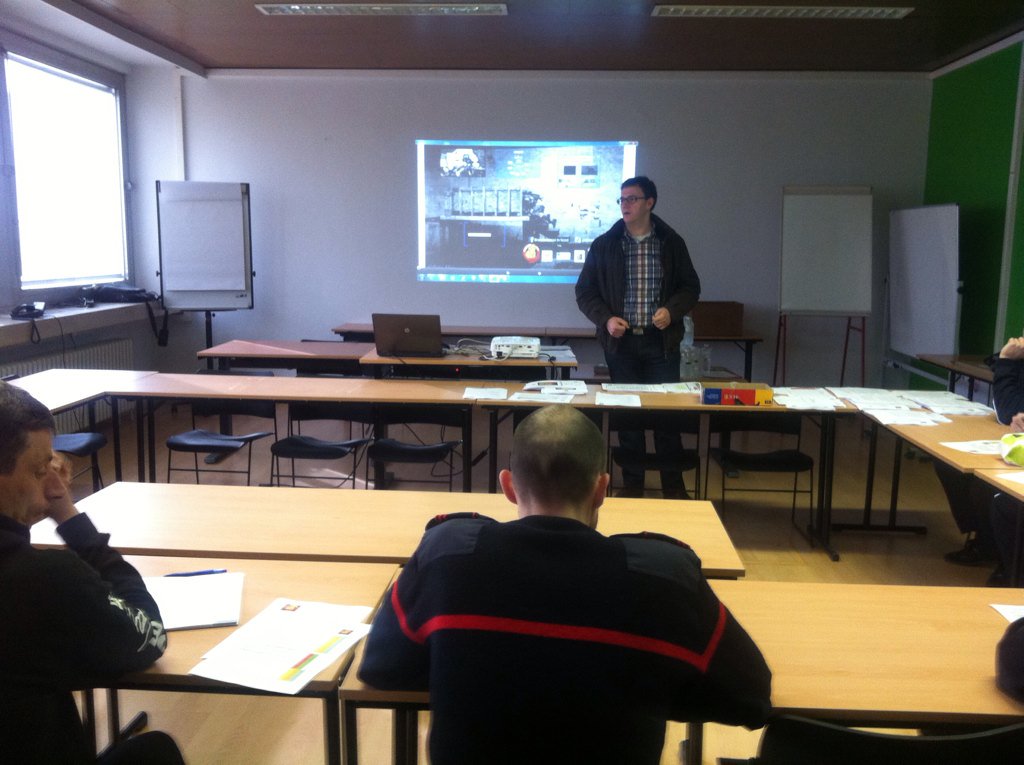 En we zijn vertrokken. Dag 1 opleiding BIN instructeur fireground survival <a href="/WOBRAWvl/">WOBRA</a>