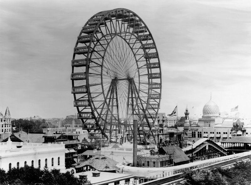 CultureResource's tweet image. In the previous #WorldFairs, many great inventions were displayed before the world, including telephone set, x-ray scanner,  #FerrisWheel.