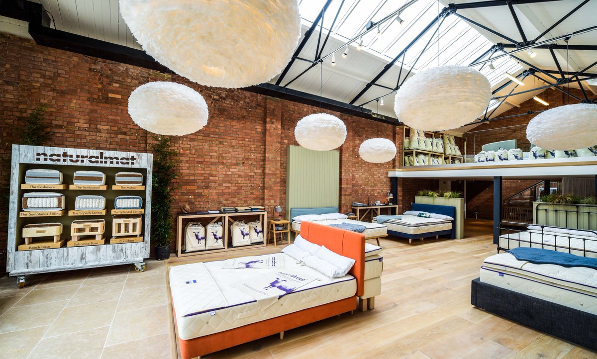 Naturalmat's tweet photo. Drop in to our new Chiswick Showroom and bounce on our wonderful beds in the revolutionary Sleep Zone. https://t.co/865R0977oB https://t.co/cfuOsiUDHQ