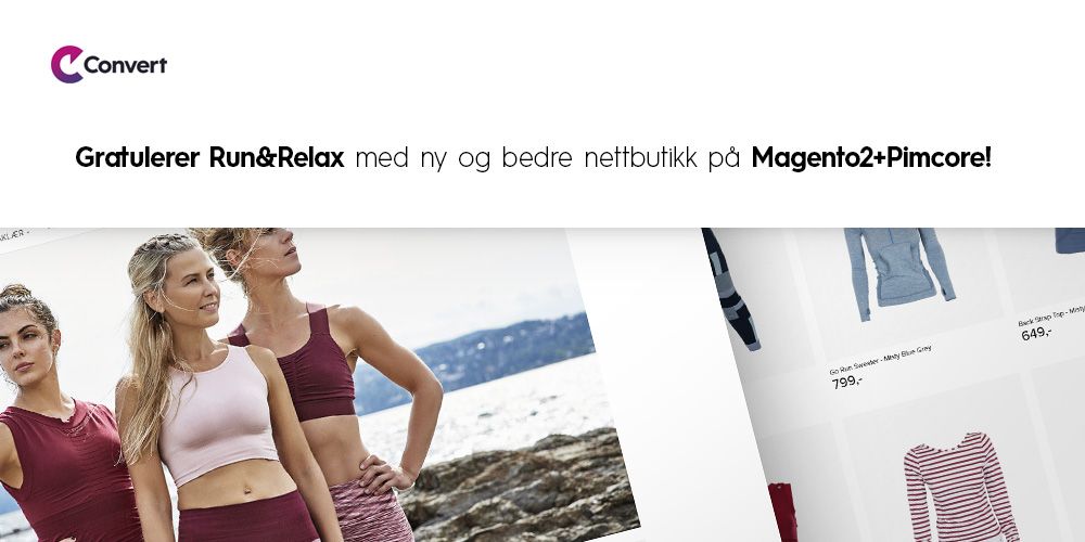 ConvertGroupAS's tweet image. Gratulerer til runandrelax.com med ny nettbutikk på Magento2 og Pimcore! Dere er en fryd å jobbe med, vi gleder oss til veien videre