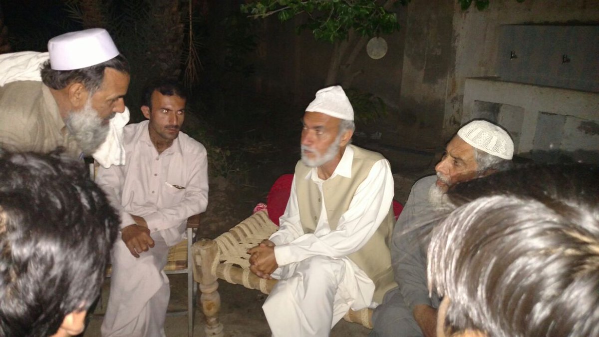 With ex cheaf conservative officer Afsar Ullah Wazir discuss some political issues in Pk 72