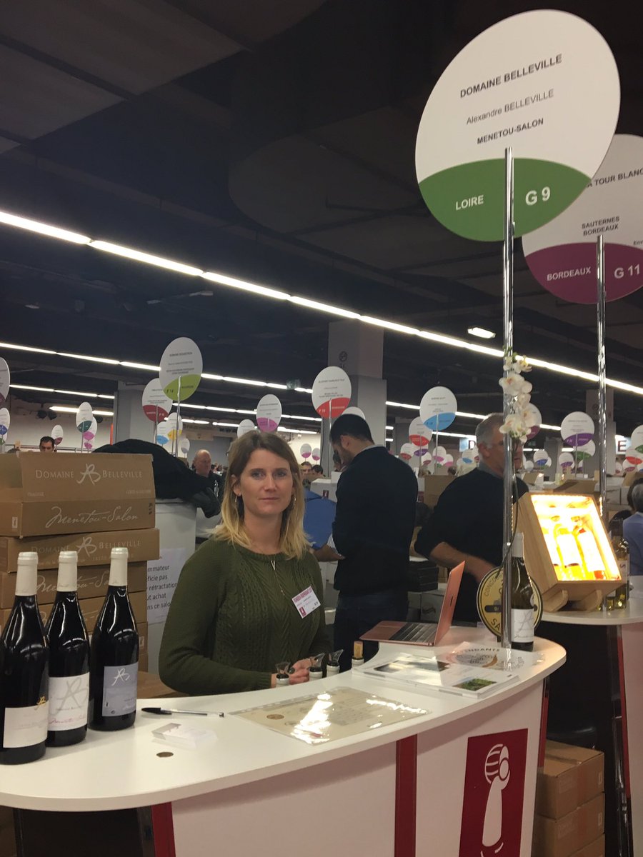 oceaneimb's tweet photo. Rdv au salon du vin à Champerret !!! Stand G9
Venez déguster #salonchamperret #vin #domainebelleville #menetou @Menetou__Salon https://t.co/irEu9pLwI3