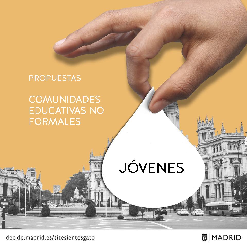 fundacionesplai's tweet photo. Últimos dos días para apoyar propuestas jóvenes en #PresupuestosParticipativos @sitesientesgato @DecideMadrid https://t.co/r6LW1uXD4W https://t.co/vaM3ZfpRvd