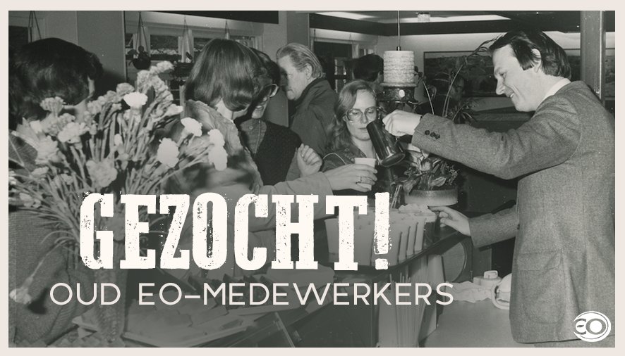 We bestaan 50 jaar! Heb je ooit bij de EO gewerkt (geen stage)? Meld je aan voor de jubileumborrel! --> buff.ly/2ne2LyU #EO50jaar