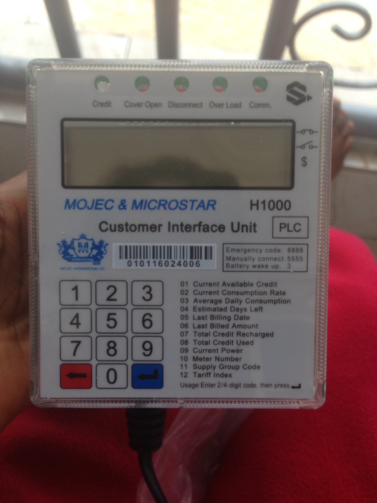 bleek calorie Afrika Eko Electricity Distribution Company on Twitter: "@lucyAngel87 What error  message is showing on your meter?" / Twitter