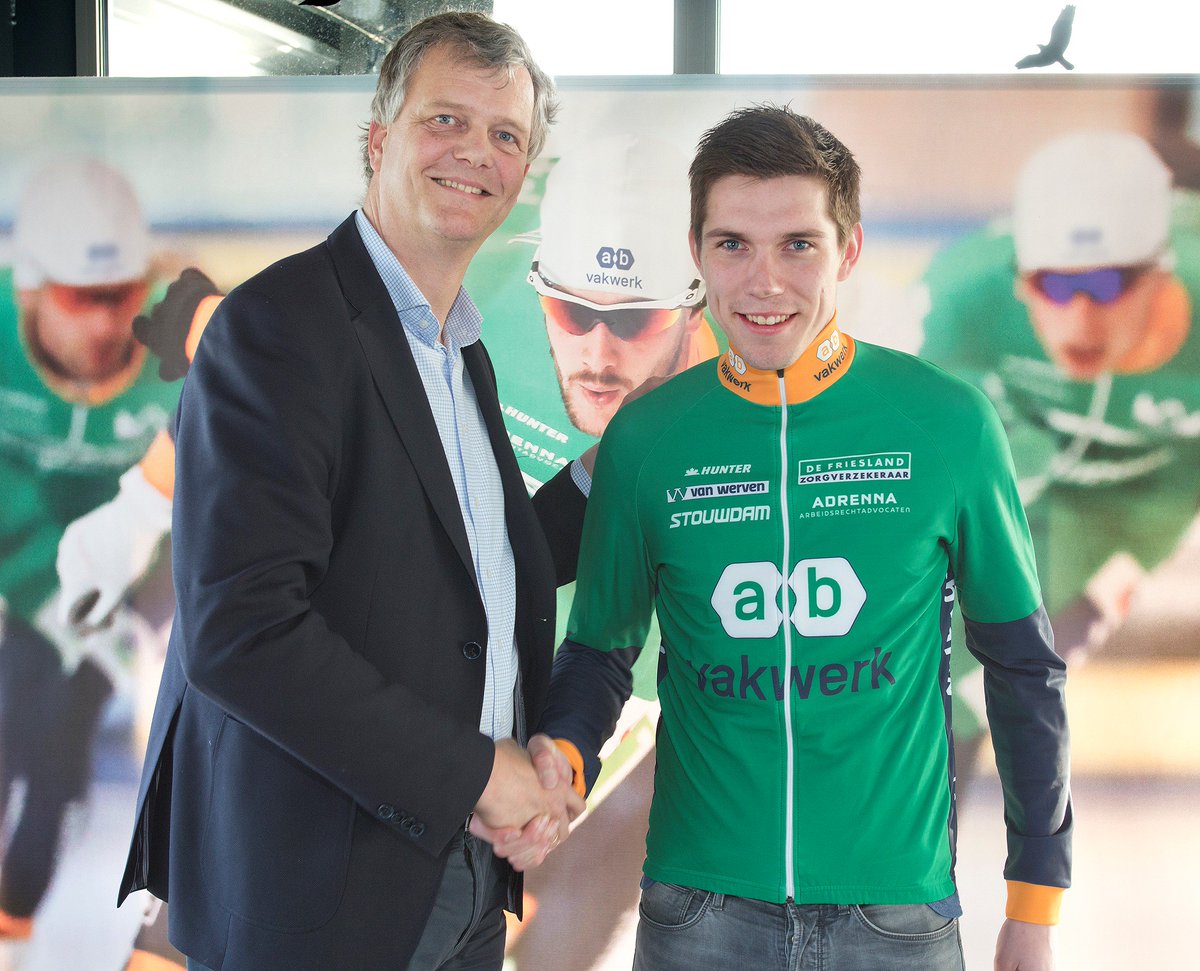 Willem Hoolwerf verruilt Team Victorie voor AB Vakwerk. 'Wilde hem er graag bij hebben' schaatsen.nl/nieuws/2017/ma…