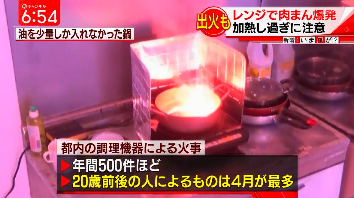 Ihヒーターで電気ケトルを加熱 肉まんをレンジに6分かけて爆発 なぜそんなことに 意外とやっちゃうかも Togetter