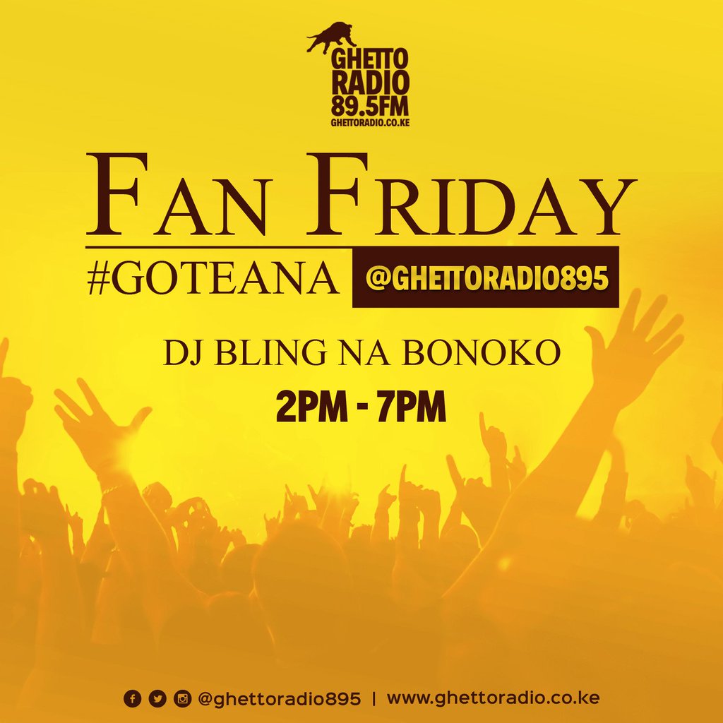 GhettoRadio895's tweet photo. Githaa ni ya #Goteana Wakilisha Base yako, Arif,Kibronje, Mtasiz, Ndranya , Route na Hustle MKIGOTEANA ndani ya #FanFriday .. Uko ndani ? https://t.co/noVjzQDCC8