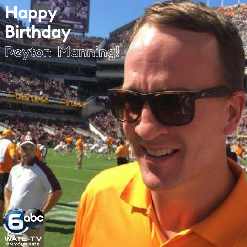 Happy Birthday Peyton Manning!  