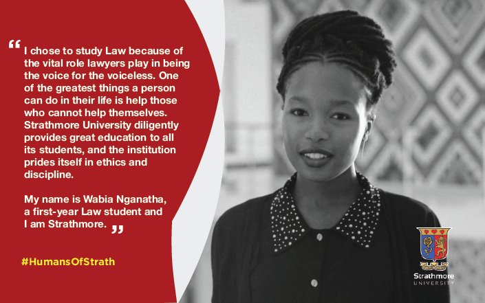 StrathU's tweet photo. My experience has been one that has encompassed a lot of hard work, and great opportunities 

#HumansofStrath 
#BeStrathmore
#2017Intakes https://t.co/ibXh0NvGZ9
