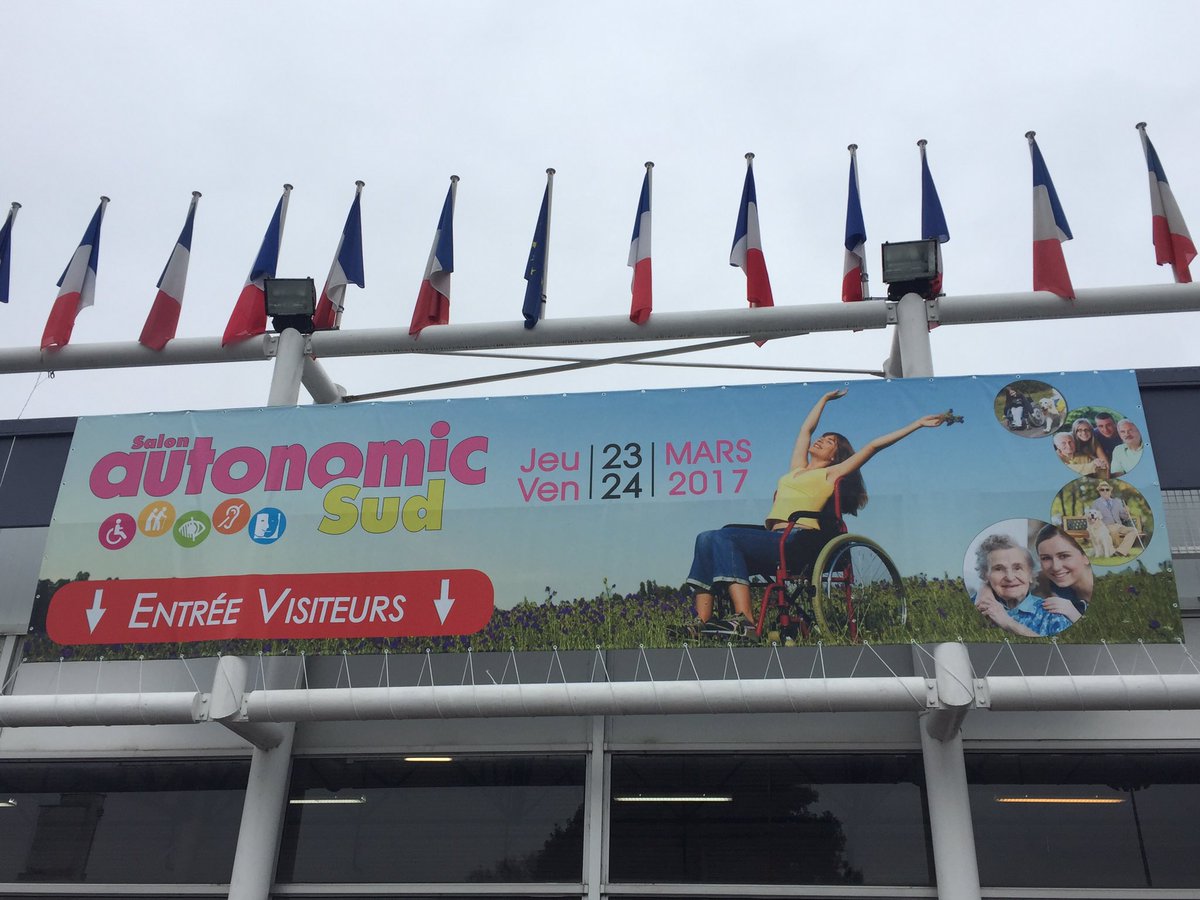 h_denudt's tweet photo. #e_apy #ariege au salon @Autonomic_info à Toulouse pour solutions et services pour #handicap #GrandAge &amp; #MaintienDolicile https://t.co/dciJT7kieE