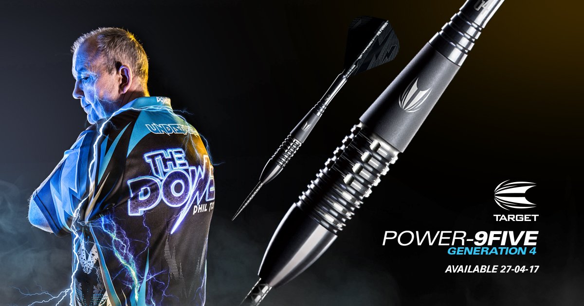 Introducing the Power 9Five Gen 4 from Target Darts. Available in 22g, 24g &amp;26g. #TargetLaunch