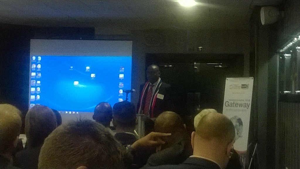 David_Coppock1's tweet photo. Mr Gwala CEO TIKZN speaks to the delegation in Newcastle https://t.co/W4L3u5vPni