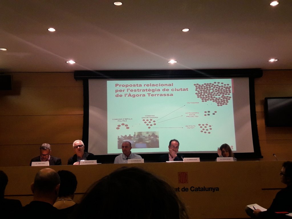 El 2013 L '<a href="/AgoraTrs/">ÀgoraTerrassa</a> proposava un model relacional de #participació per fer les preguntes adequades, identificar compromisos i projectes