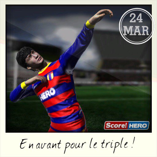 MPourias's tweet photo. En avant pour le triplé ! #scorehero https://t.co/6ySQLmRtXu https://t.co/WU3XKRgYLc
