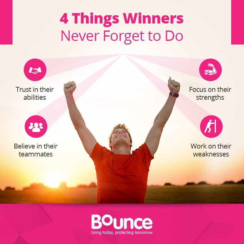 When winning becomes a habit.
#BounceLife bit.ly/2jnGaAu