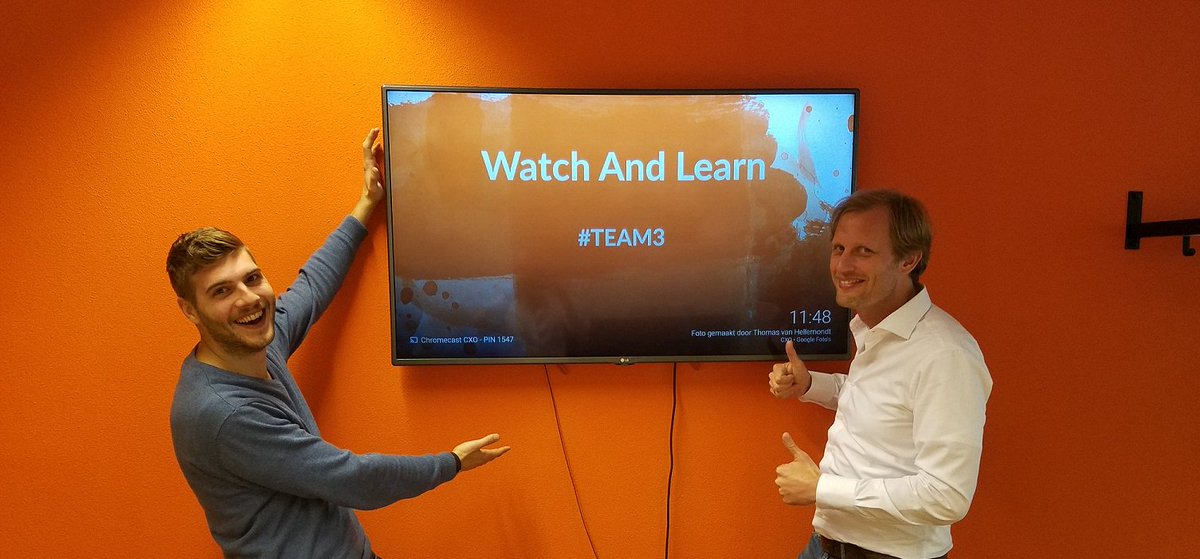 wouter_born's tweet photo. Today the final day of our CXO-Lab! 3 teams competing on the ultimate game-changer in performance management! Team3 building #CXOCatalog https://t.co/RCGCIPI5Bs