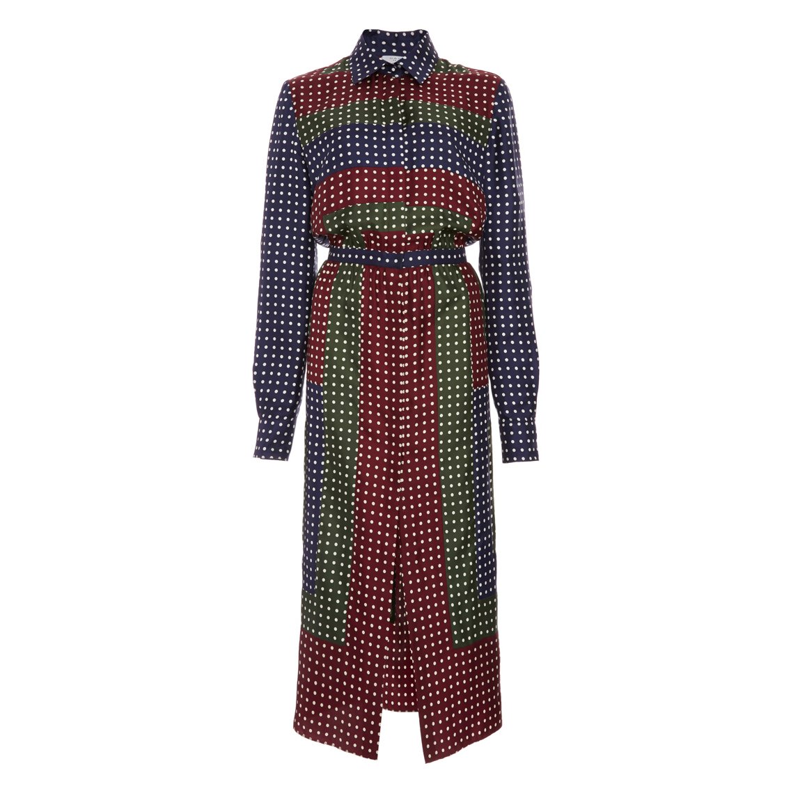 PositiveLuxury's tweet photo. Block colour accessories by @chartwellandg and @NezAlaoui complete the chic look of this @gabrielahearst dress. https://t.co/bVnzxX1F0h https://t.co/OpbzemEWGW