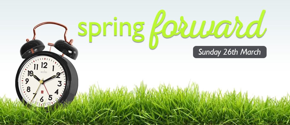 AcctimClocks's tweet image. #SpringForwardAlert ‼️~ Don't forget to set your clocks forward this Sunday☀️🌸🌼Enjoy your Spring weekend! 🤣#SpringIsHere #AcctimClocks