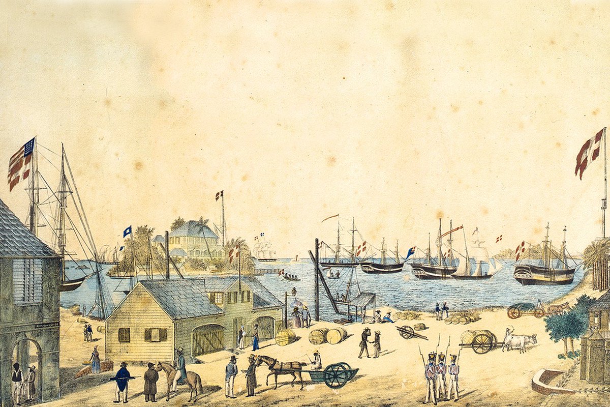 I morgen: Int. Dag til Minde for Ofrene for #Slaveri #FN. I år markerer Flensborg sin danske #kolonihistorie #dkpol graenseforeningen.dk/idms