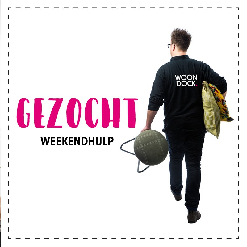 woondock's tweet photo. We hebben weer een leuke #vacature! We zijn op zoek naar een enthousiaste Weekendhulp #winkel #duiven #bijbaan https://t.co/ksHV6khd4L https://t.co/ejAl4btSLF