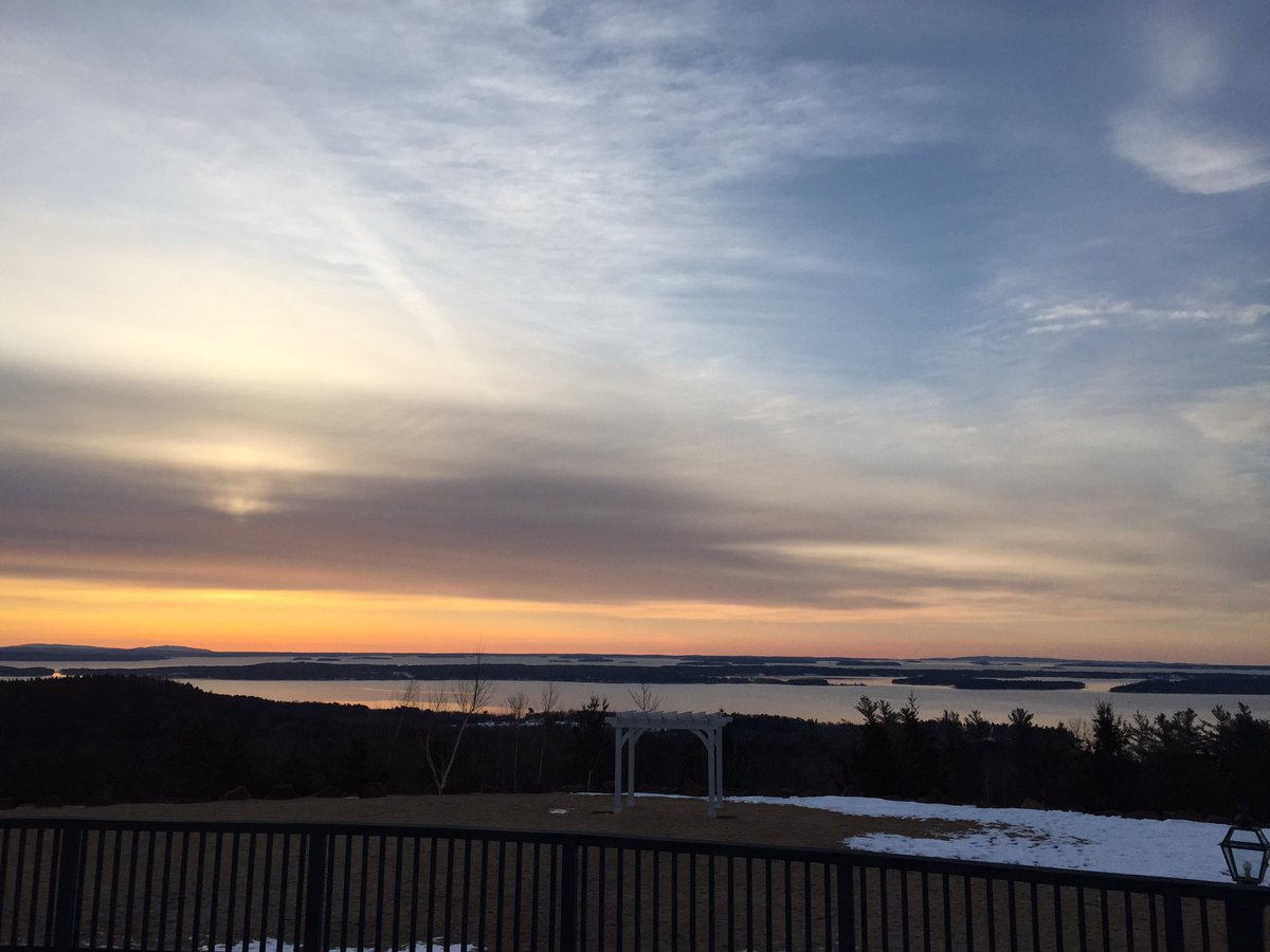 MaineCELA's tweet image. It&apos;s a beautiful morning @PointLookoutME for #MCELA17