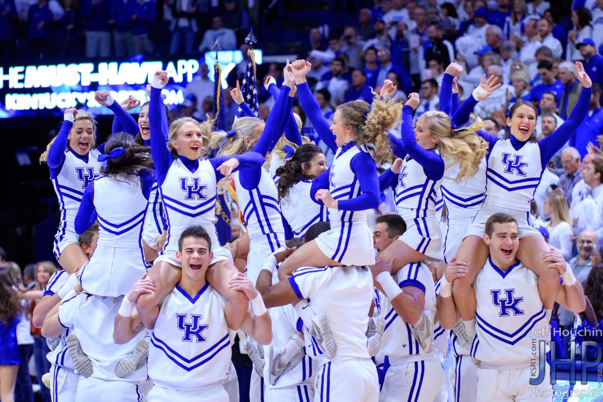How we feel about being on the road to Memphis and it being GAMEDAY! #BeatUCLA #GoBigBlue #Sweet16 😼