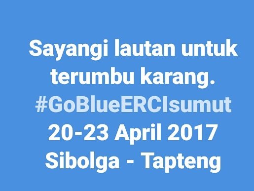 Ayo wujudkan wisata Sumut bersih dan Indah
#GoBlueERCIsumut
<a href="/pro2sibolga/">RRI Pro 2 Sibolga</a> 
<a href="/BPBD_KSibolga/">BPBD Kota Sibolga</a> 
<a href="/madrid_sibolga/">PRMI Sibolga</a> 
<a href="/Par_TapTeng/">Parhobas Tapteng</a> 
<a href="/LantasTapteng/">Satlantas Tapteng</a>