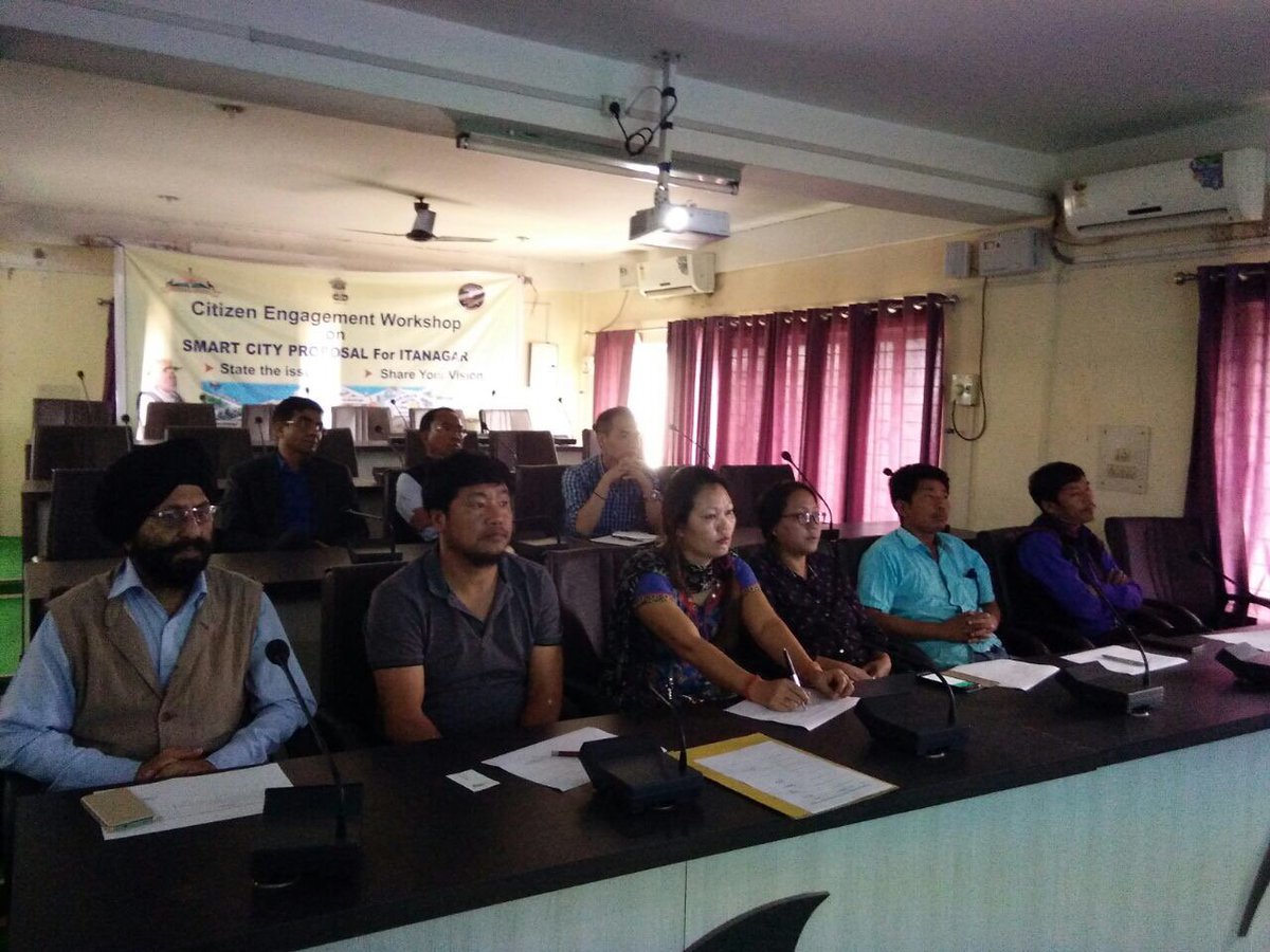 SmartItanagar's tweet photo. Itanagar's #SmartCity proposal was reviewed today by Mentoring agency with lots of valuable inputs and insights. https://t.co/5SNWibQWSz
