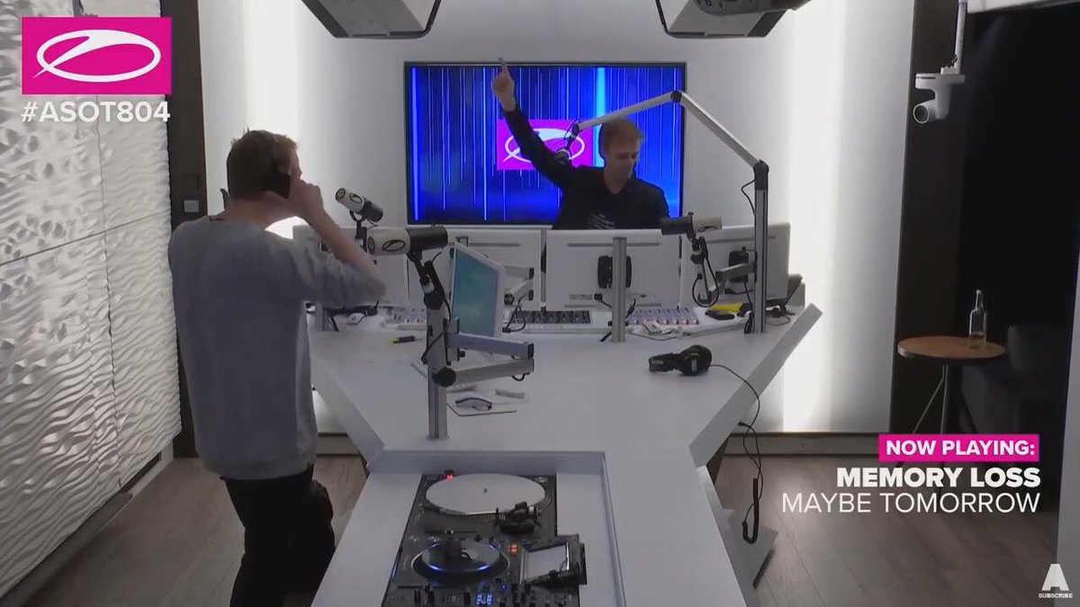 AVARecordings's tweet photo. Listening back to the cut from #ASOT804 of 'Maybe Tomorrow' by @MemoryLossMusic - sounding sweet! 🙌🏻🎶🐳 https://t.co/uhPGaAjWh0 #TranceFamily https://t.co/yovO0qZ50g