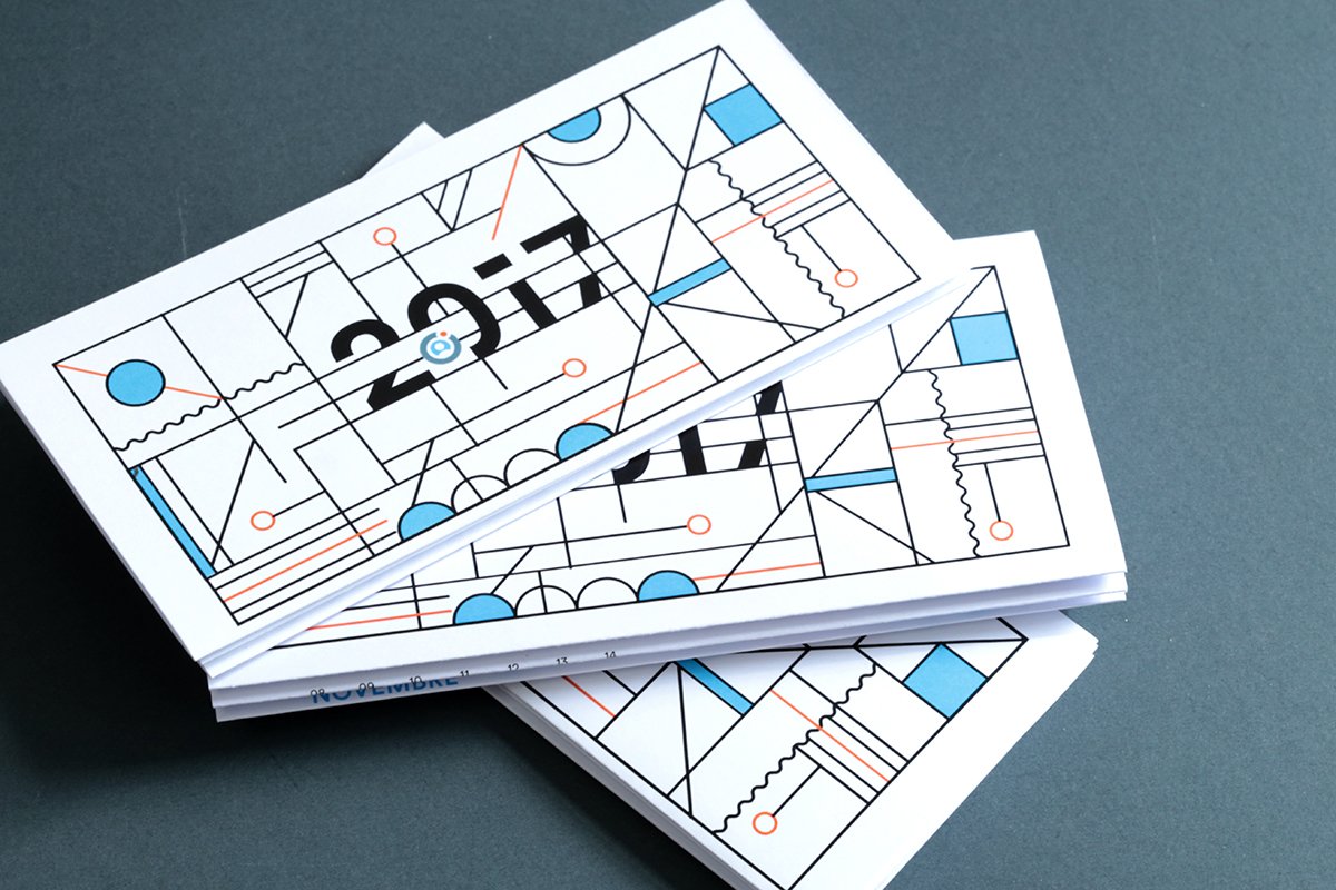 Pour sa carte de voeux 2017 <a href="/Visiotalent/">Visiotalent by CleverConnect</a> a fait confiance à l'<a href="/Atelier_Elcid/">Elcid</a> Merci à eux ! #GraphicDesign #editorialDesign #madeInLille