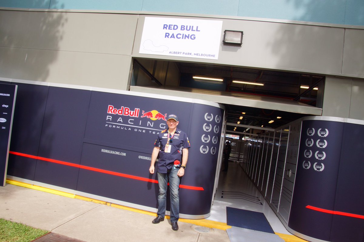 Mikedc73's tweet photo. Thank-you @redbullracing for such an amazing day today at the @ausgrandprix 
#AusGP
#F1ForReal https://t.co/w4LxWX3h6R