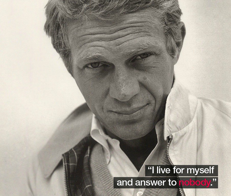 Happy birthday to the late, great Steve McQueen!   