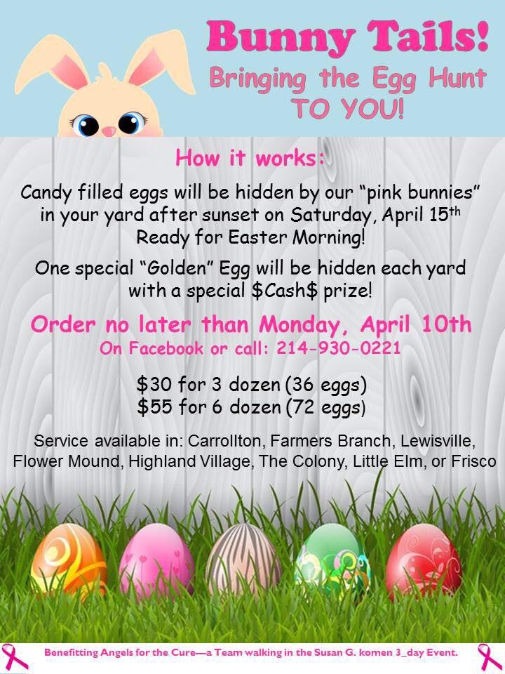 angelsforcure's tweet photo. #EasterBunny for a cure. https://t.co/UZ6WfqzyOx