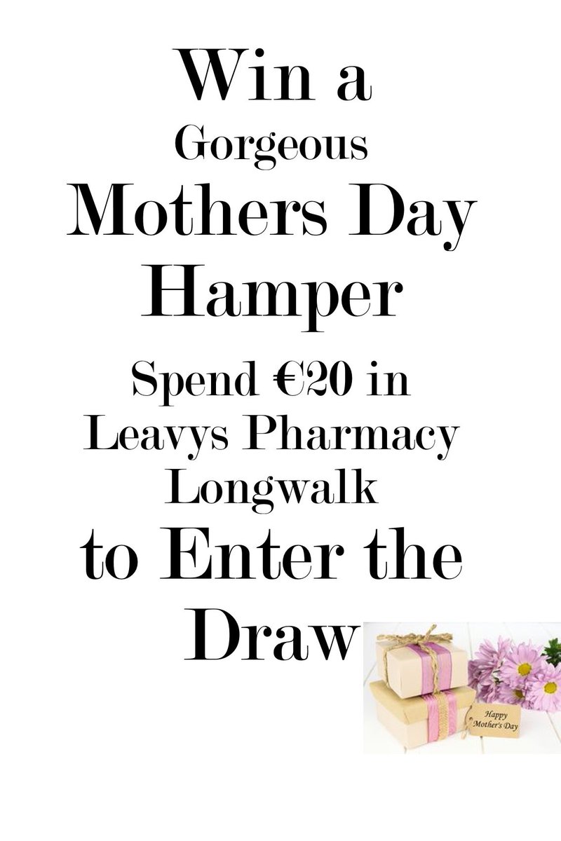 Win a Mothers Day Hamper <a href="/LeavysPharmacy/">leavys pharmacy</a>  <a href="/longwalk_sc/">Longwalk SC</a>  #Win #MothersDayHamper