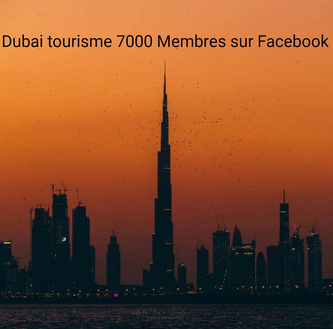 Dubaï tourisme grandit vite sur Facebook
facebook.com/groups/dubaito… <a href="/VisitDubai_FR/">Visit Dubai FR</a> <a href="/BurjKhalifa/">Burj khalifa official</a> <a href="/visitdubai/">Visit Dubai</a>