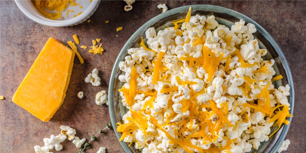 Cheesy Sea Salted Poshcorn. Guaranteed to get you in the #FridayFeeling mode.