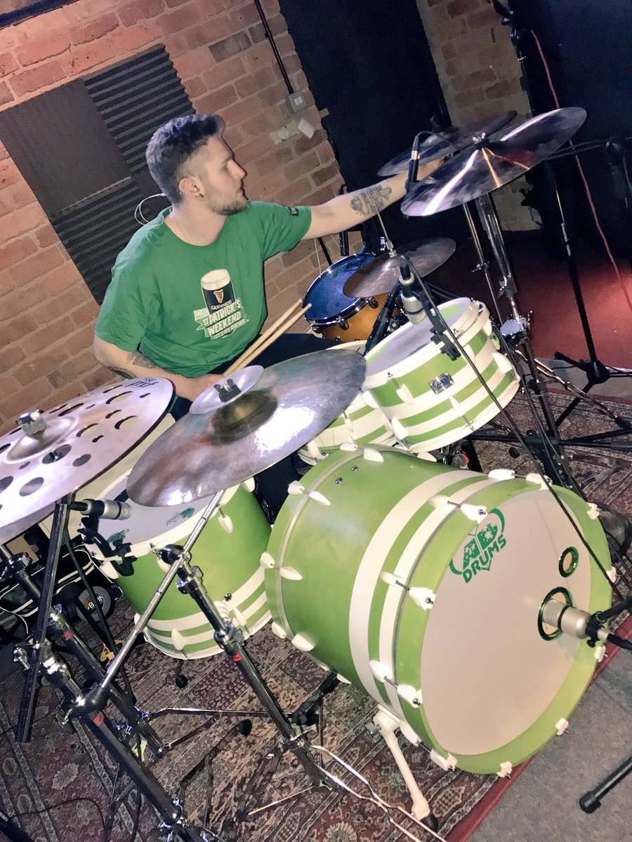 SoundHub's tweet image. We've got @ICYMI_OFFICIAL in the studio this week finishing their forthcoming mini album!
These drums sound immense! 
#ADDrums #CustomDrums