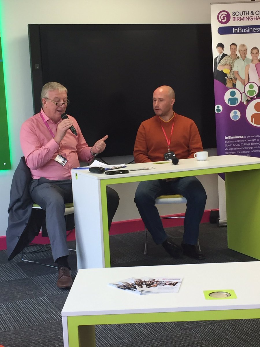 TheAsianToday's tweet photo. Here @sccbinbusiness @southandcitycol listening to x @bcfc player #PaulDevlin and his football career @Ifraz_1 @anitachumber @stevedourass https://t.co/v6HJ5pWEkZ