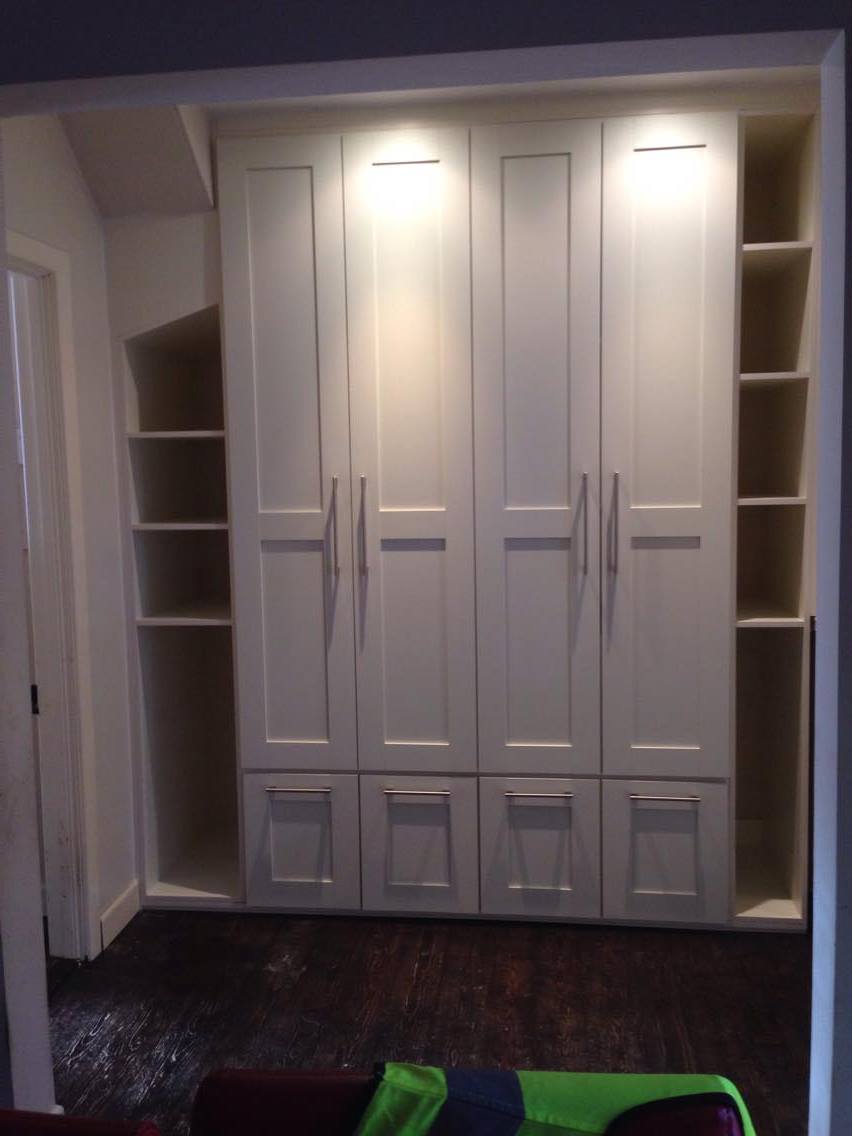 Do you have deep and "unfriendly" space in your house? Let us have a look. We know magic tricks to transform them to gorgeous wardrobes.