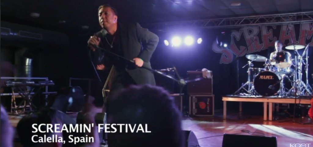RadioCalellaTV's tweet photo. El multipremiat documental sobre música rockabilly @LosWildOnes recull una actuació de l’Screamin Festival #Calella https://t.co/Nd37KyXAaU https://t.co/NmHJstOEFA