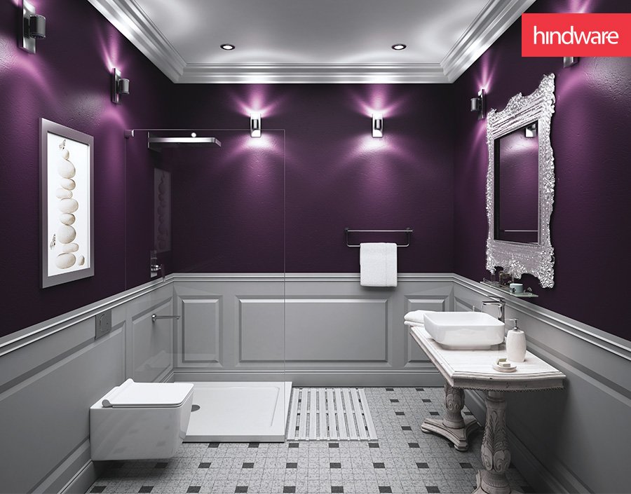 Hindware Homes on Twitter Purple  and silver merged 