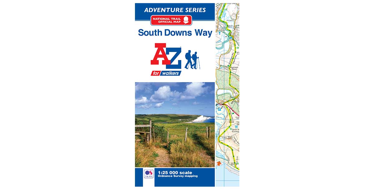 AZmaps's tweet photo. Walking the @SouthDownsWayNT this year? Don't forget your Adventure Atlas - Only £8.05 with #discountcode HIKE10 👣https://t.co/cStJKqsd7I https://t.co/UoLHYgvHzJ