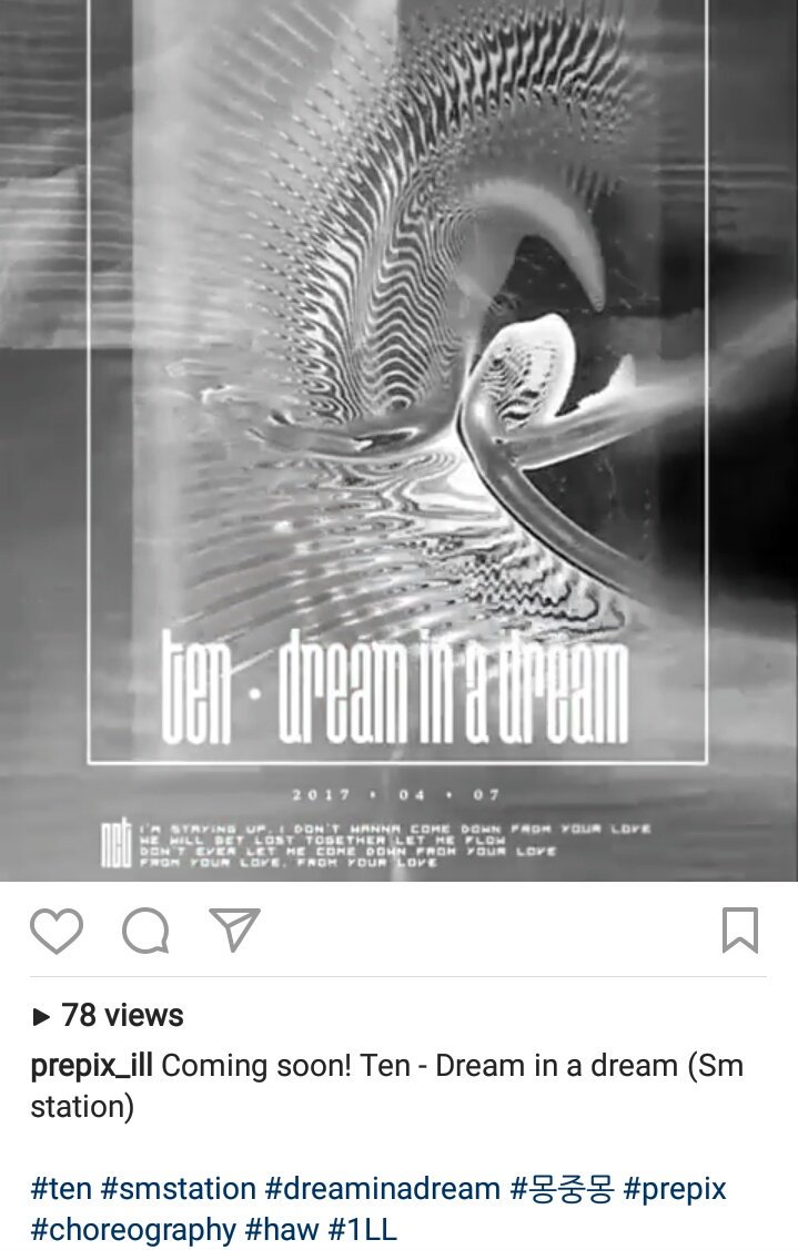 JustTEN_TH's tweet photo. prepix_ill's IG update - เร็วๆนี้ TEN - dream in a dream (SM station)
#ten #smtation #dreaminadream #몽중뭉 #prepix #choreography #haw #1LL https://t.co/vMsqvaNqv5